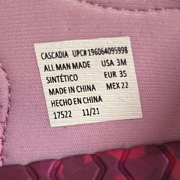 Eddie Bauer Girls Cascadia Hit Pink Tie Dye Sandals Hook & Loop Size 3M NWT - Picture 3 of 11